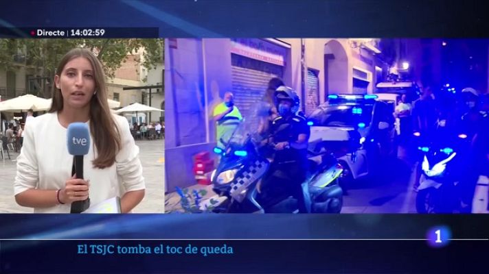 L'Informatiu - El TSJC limita el toc de queda a 19 municipis