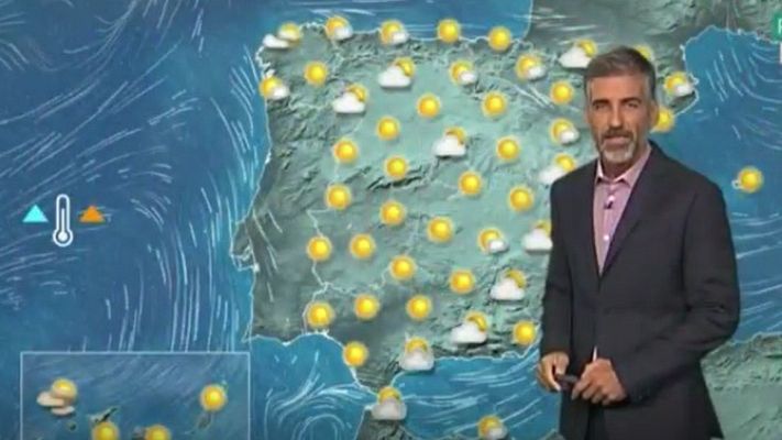 Telediario 1 - La Aemet prevé tiempo anticiclónico y aumento de temperaturas en el norte peninsular