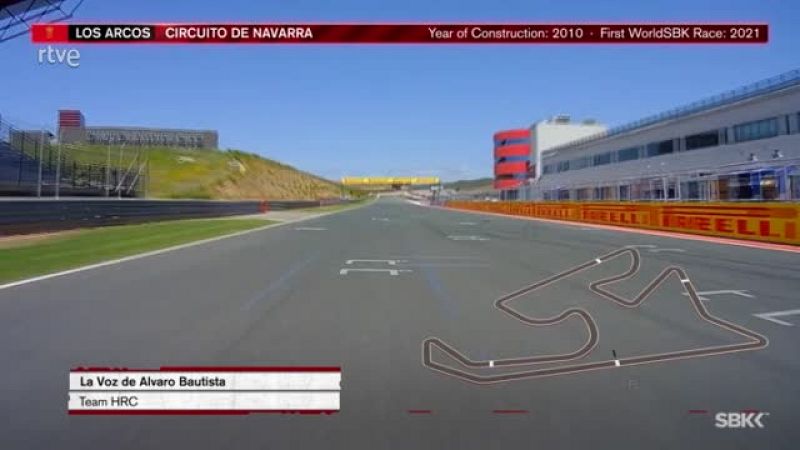 WorldSBK 2021 | Los Arcos, una vuelta con Bautista | Ver