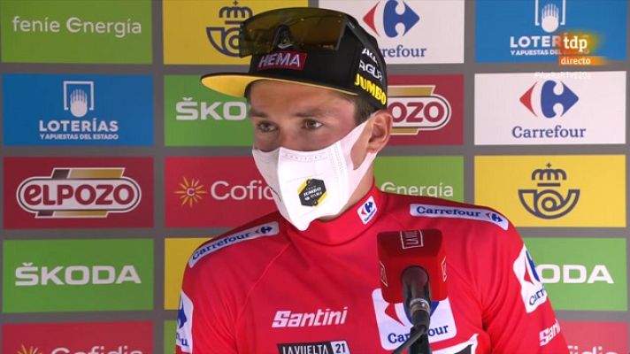 Vuelta ciclista a España - La Vuelta 2021 | Primoz Roglic: "Seguiremos defendiendo el liderato"