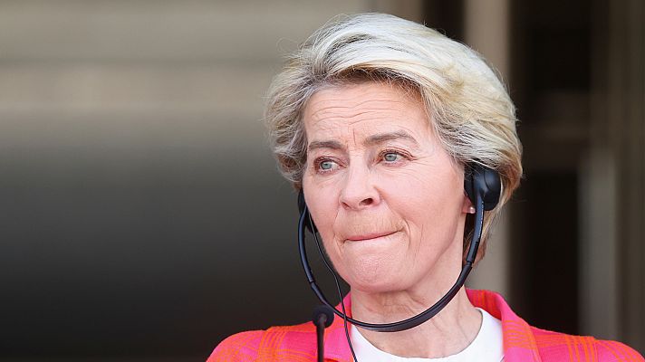 Informativo 24h - Von der Leyen: "Tenemos que prevenir que las personas caigan en las redes de trata de personas"