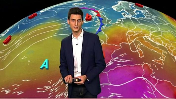 El tiempo - Temperaturas especialmente altas en la vertiente atlántica y Mallorca