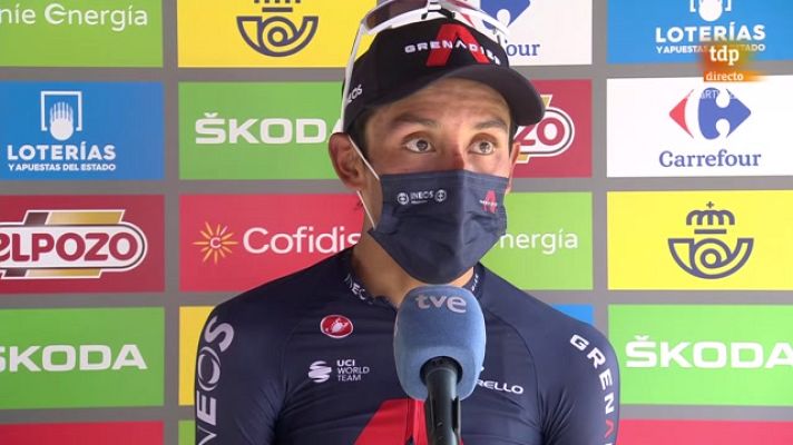 Vuelta ciclista a España - Vuelta 2021 | Egan Bernal: "Me ha faltado cambio de ritmo"