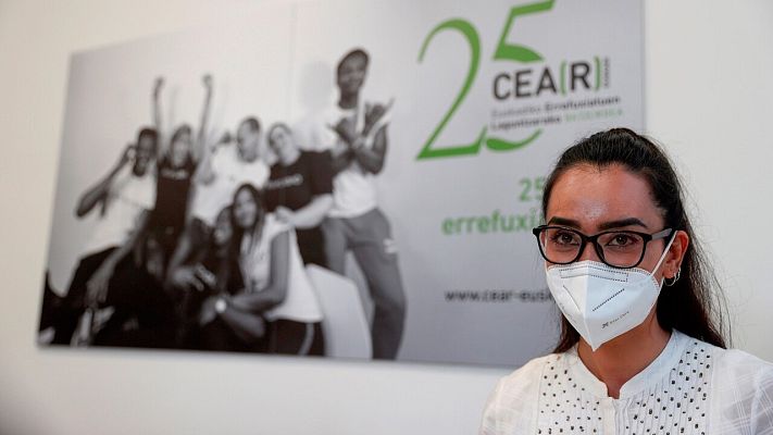 Informativo 24h - Nilofar Bayat, "feliz en España, pero no puedo olvidar a mi país"