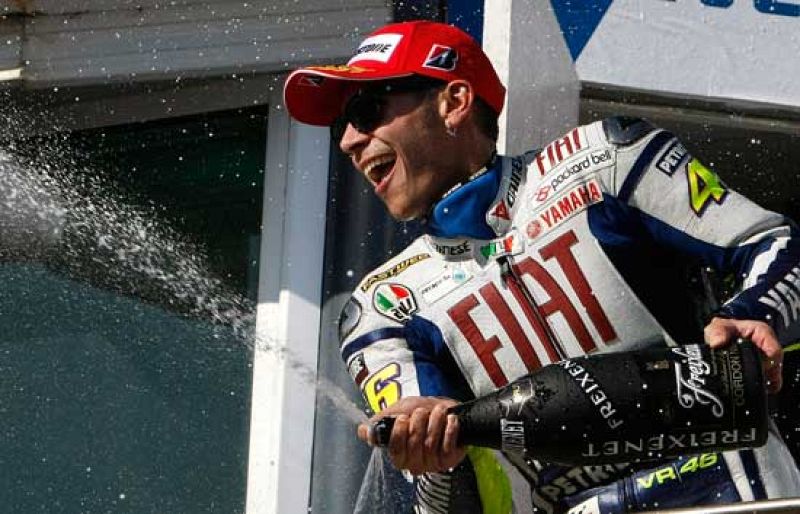 Rossi, más cerca del campeonato