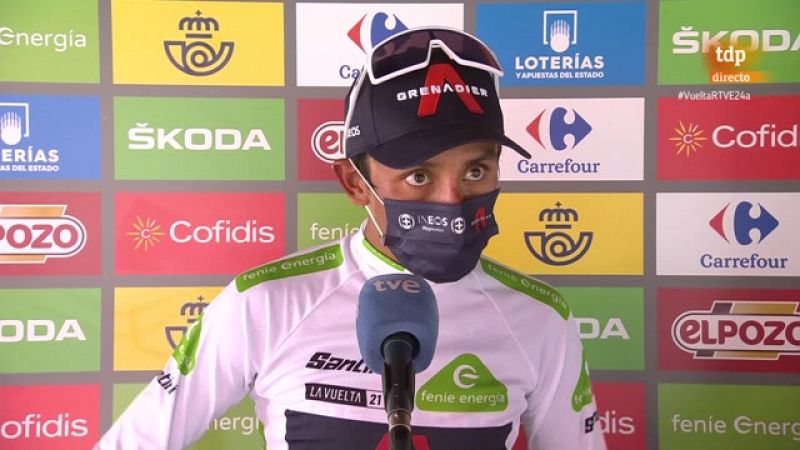 Vuelta 2021 | Egan Bernal: "Tenía buenas piernas hasta que me quedé"