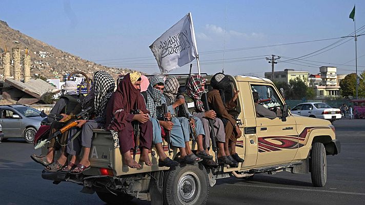 Telediario 2 - La nueva realidad talibán en Afganistán: la población, sin comida ni dinero