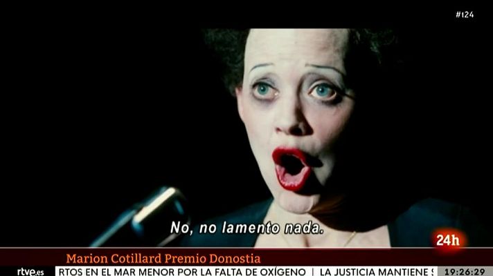 RTVE Igualdad - Marion Cotillard, premio Donostia en el Festival de San Sebastián