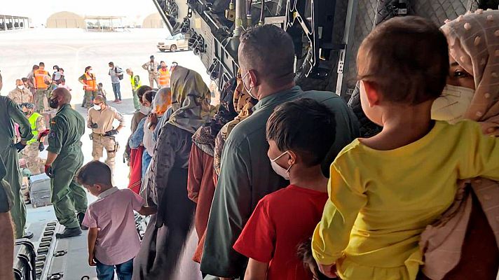 Telediario 1 - Rehacer la vida siendo refugiado