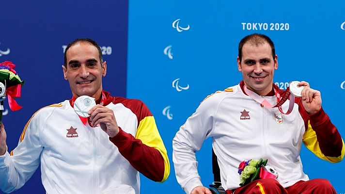 Telediario 1 - Miguel Luque y Toni Ponce, primeras medallas para España