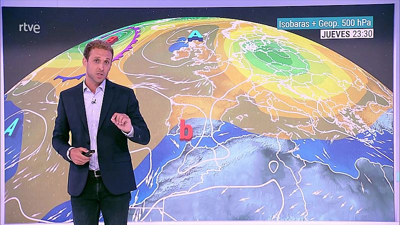 Chubascos y tormentas que podrán ser localmente fuertes en amplias zonas del sur, este y centro peninsular - ver ahora