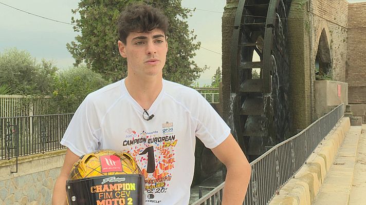 Telediario 2 - Fermín Aldeguer, al Mundial de Moto 2 con 16 años