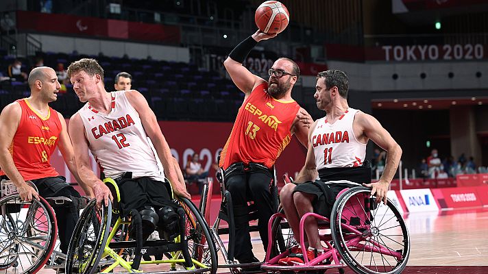 Baloncesto en silla de ruedas Paralímpicos París 2024 - Baloncesto en silla de ruedas: España - Canadá