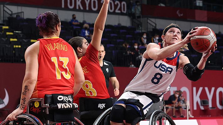 Baloncesto en silla de ruedas Paralímpicos París 2024 - Baloncesto en silla de ruedas: España - EEUU