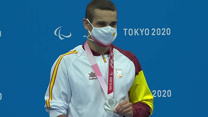 Natación Paralímpicos Paris 2024 - Paralímpicos Tokio 2020: Óscar Salguero, tras la final de 100 metros braza