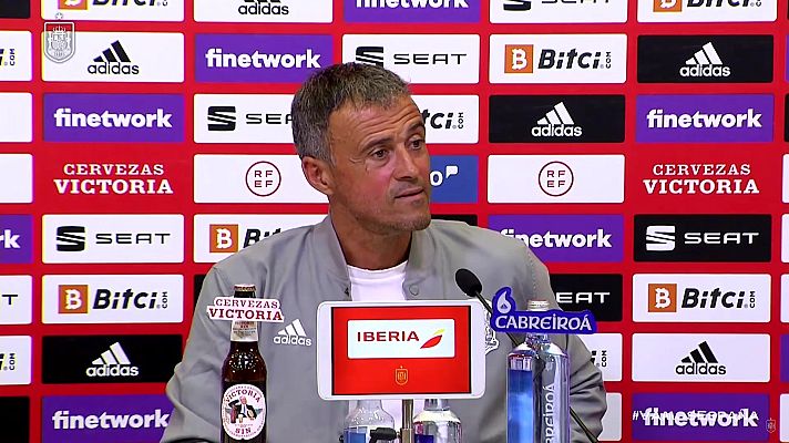 Fútbol - Rueda de prensa Luis Enrique