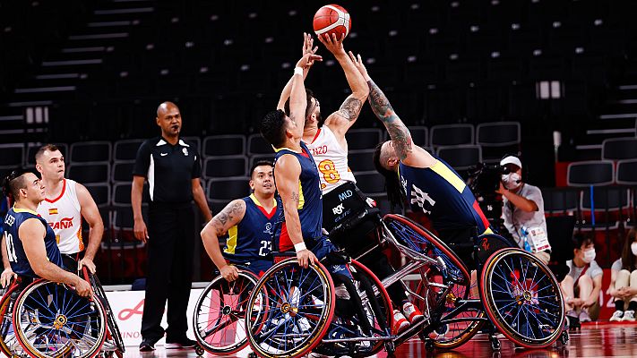Baloncesto en silla de ruedas Paralímpicos París 2024 - Baloncesto en silla de ruedas: España - Colombia