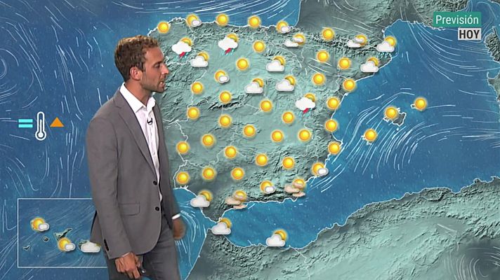 El tiempo - En gran parte del país  tiempo anticiclónico