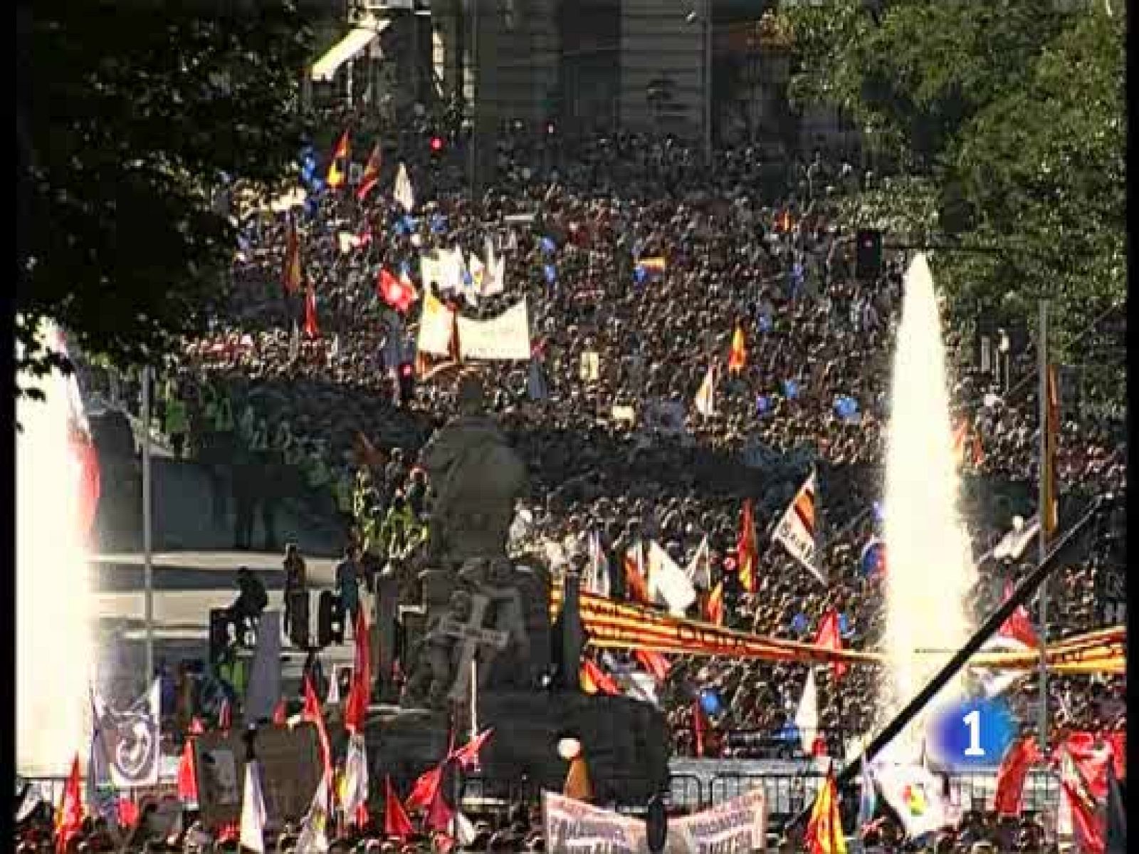 Una empresa asegura que puede contar los asistentes a una manifestación uno a uno | Ver