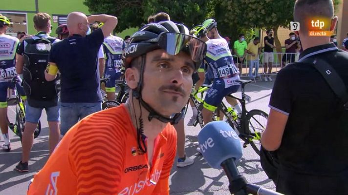 Vuelta ciclista a España - Vuelta a España | Luis Ángel Maté: "Álvaro Cuadros se ve que no ha aprendido a mear en marcha"