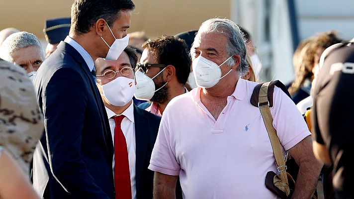 Telediario 2 - Alberes, abierto a "contactos operativos" con los talibanes