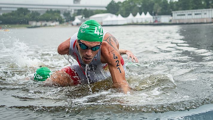 Triatlón Paralímpicos Paris 2024 - Triatlón: PTS4. Álex Sánchez