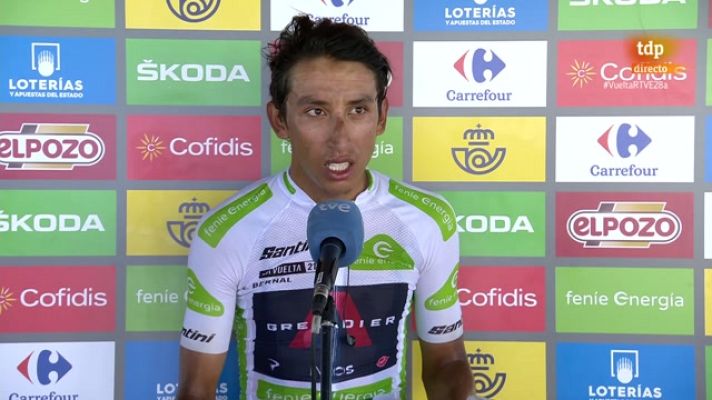 Vuelta ciclista a España - La Vuelta 2021 | Egan Bernal: "Ha sido mi mejor día hasta el momento"
