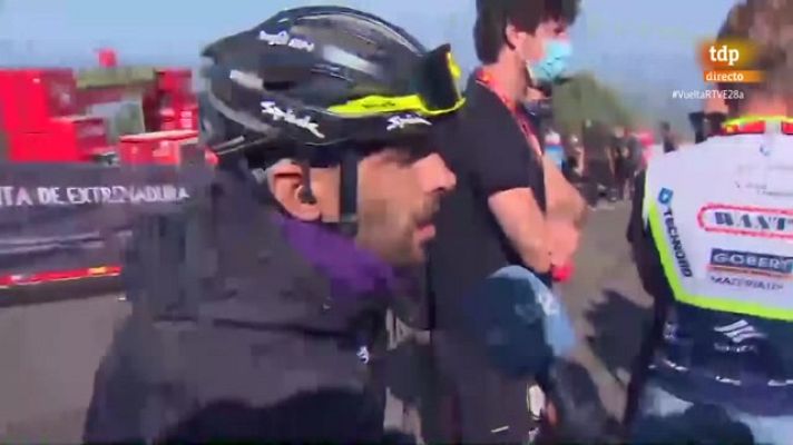 Vuelta ciclista a España - La Vuelta 2021 | Dani Navarro: "Estoy muy disgustado porque tenía muy buenas piernas"