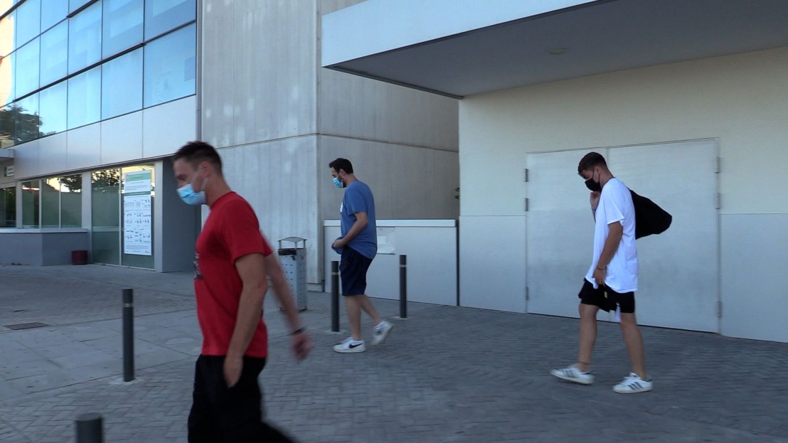 Amador recibe la visita de sus hijos en el hospital | Ver