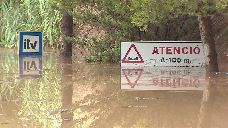 Chubascos y tormentas localmente fuertes en la Ibérica turolense, Comunidad Valenciana y sur de Cataluña - ver ahora