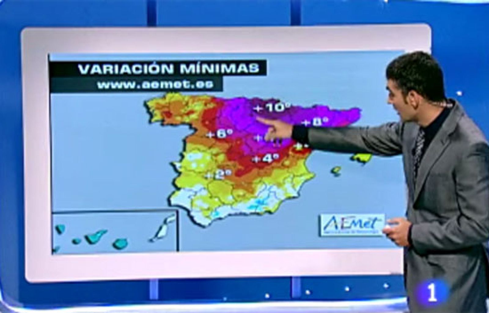 Notable descenso de las temperaturas