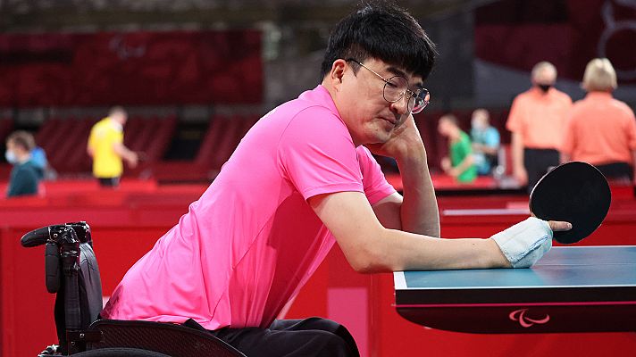 Tenis de mesa Paralímpicos Paris 2024 - Tenis mesa por equipos: Clase 1-2. Cuartos. España - Corea