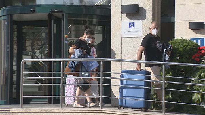 Telexornal - Galicia - Turismo en agosto: como antes da pandemia