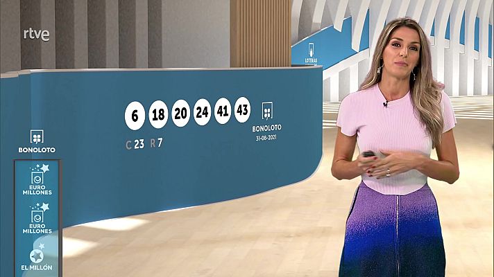 Loterías - Sorteo de la Bonoloto y Euromillones del 31/08/2021