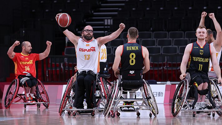 Baloncesto en silla de ruedas Paralímpicos París 2024 - Final del partido España - Alemania