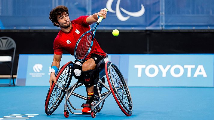 Tenis en silla de ruedas Paralímpicos Paris 2024 - Tenis silla de ruedas - Cuartos: D. Caverzaschi - T.Egberink