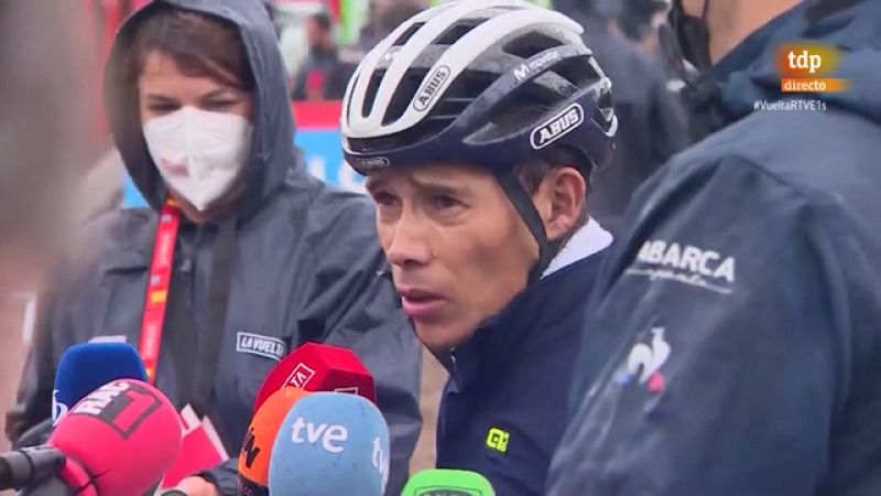 Vuelta a España | Supermán López: "No merecía seguir sin la seguridad para ir más de 40 km a tope"