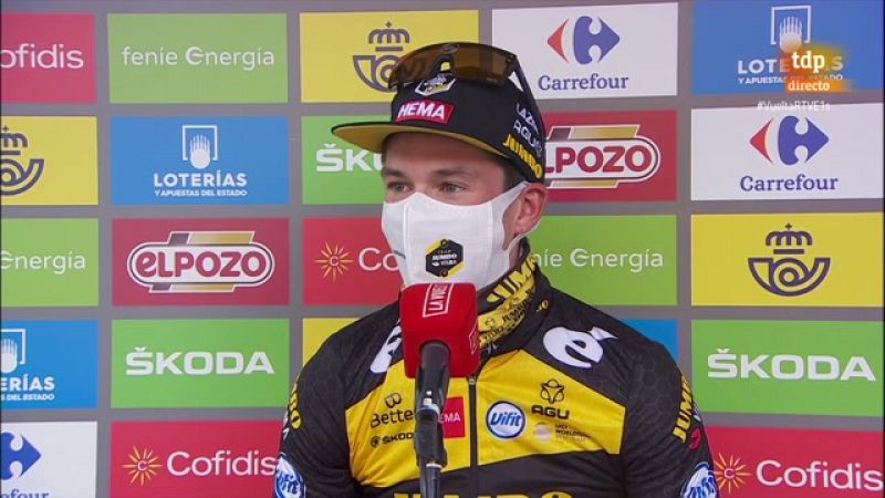Vuelta a España | Roglic, tras el ataque de Bernal: "Solo pensaba en ganar"