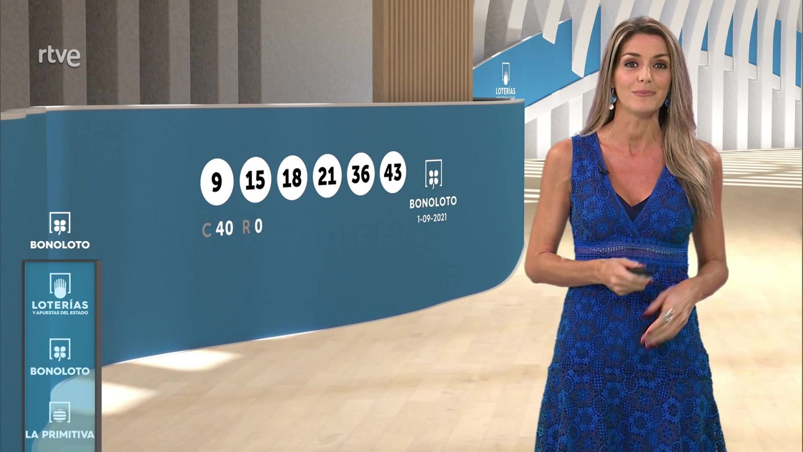 Sorteo de la Bonoloto del 01/09/2021 - ver ahora