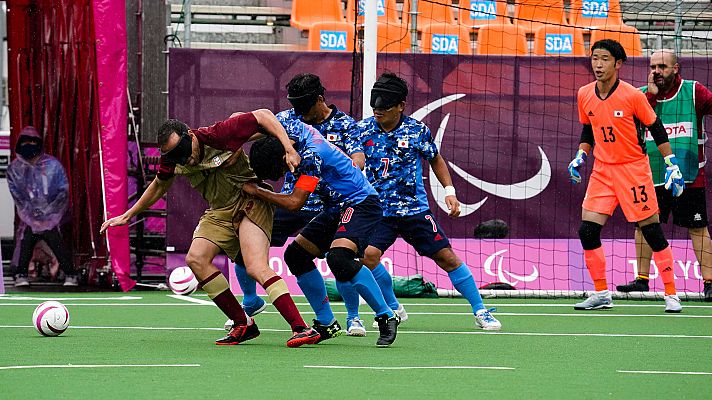 Fútbol-5 Paralímpicos Paris 2024 - Fútbol 5 masculino. 5º puesto: España - Japón