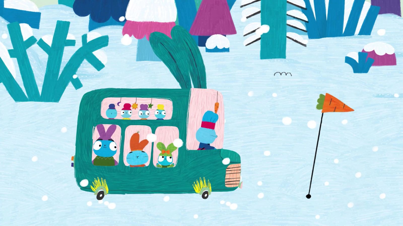 La primera nevada - Brave Bunnies | Ver