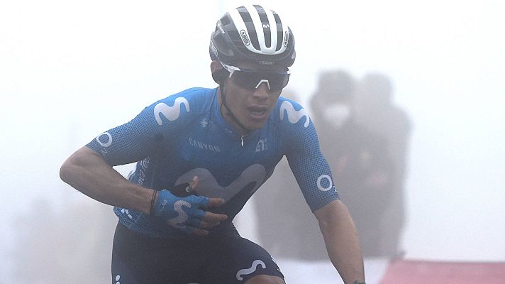 Vuelta ciclista a España - La Vuelta 2021 | 'Supermán' López gana en el Gamoniteiru