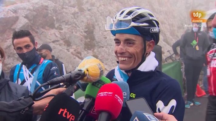 Vuelta ciclista a España - Vuelta 2021 | Enric Mas: "Sabíamos que si atacaba yo, vendría Roglic"
