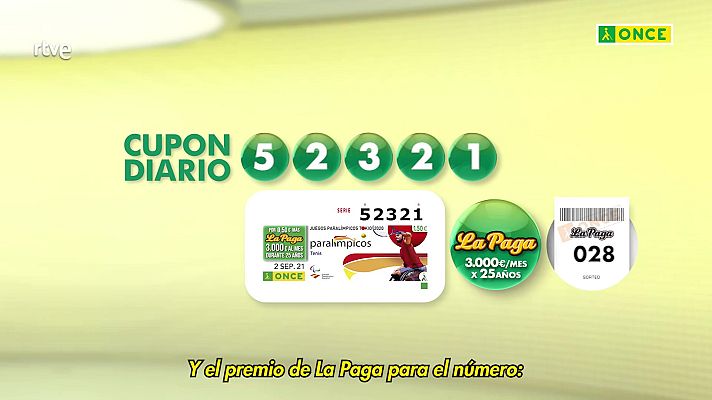 Sorteos ONCE - Sorteo ONCE - 02/09/21