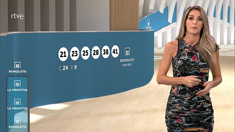 Sorteo de la Lotería Nacional, Bonoloto, Primitiva y Jóker del 02/09/2021