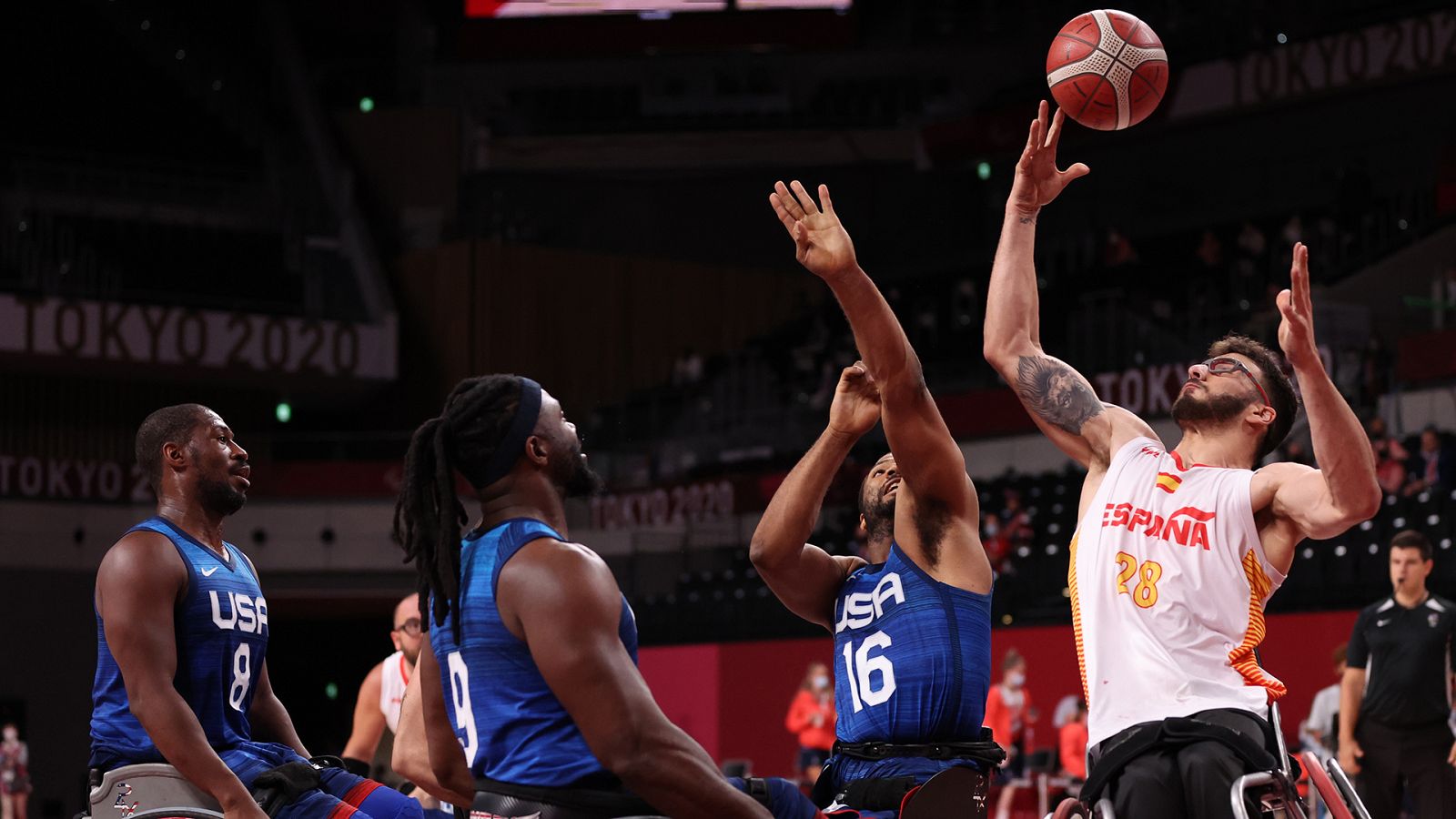Paralímpicos Tokyo 2020 - Baloncesto en silla de ruedas masculino. Semifinales: España - Estados Unidos - Ver ahora