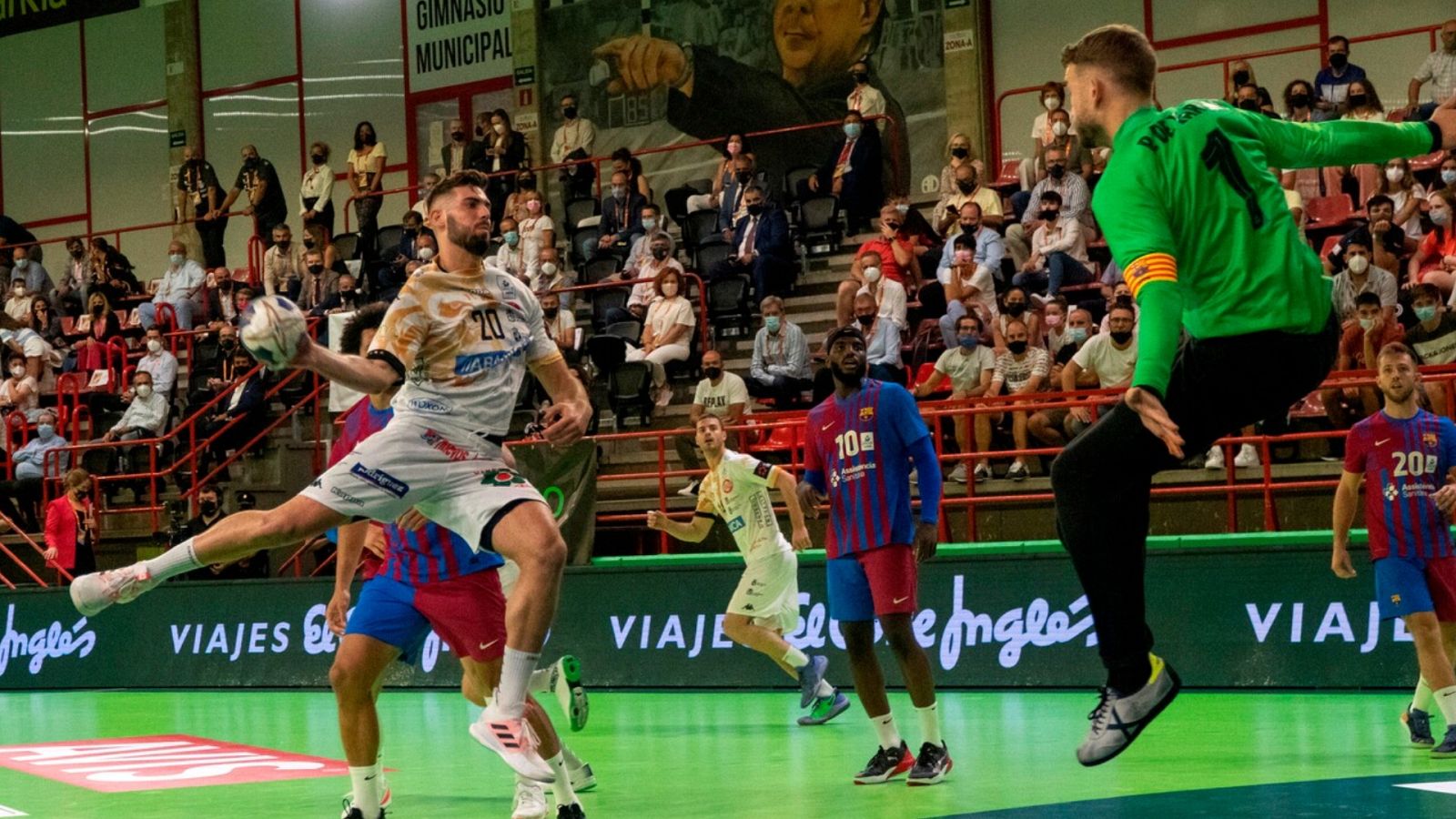 Balonmano - Supercopa masculina: Barça - Abanca Ademar León - ver ahora