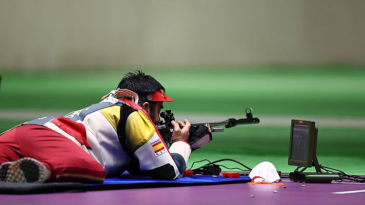 Tiro olímpico Paralímpicos Paris 2024 - Tiro: 50m. carabina mixto. Final R6 SH1 con Juan Saavedra
