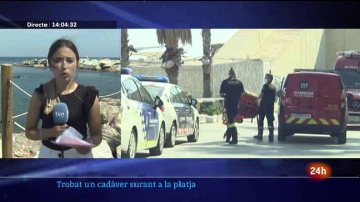 L'Informatiu - Investiguen l'aparició d'un cadàver a la platja de Sant Sebastià de Barcelona