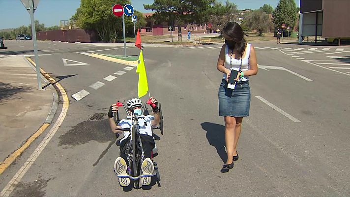 Telediario Fin de Semana - El deporte, clave en los tratamientos de lesiones medulares